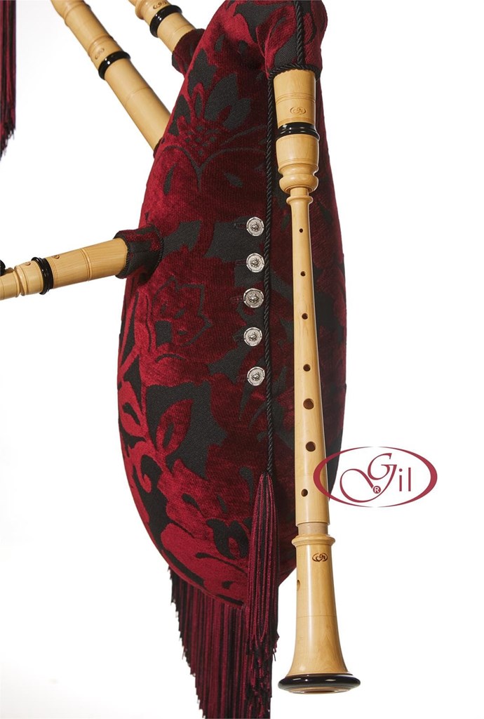 Foto 2 Gaita de Madera de Boj anillada en metacrilato en SOL