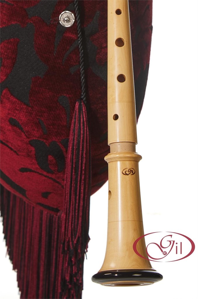 Foto 4 Gaita de Madera de Boj anillada en metacrilato en SOL